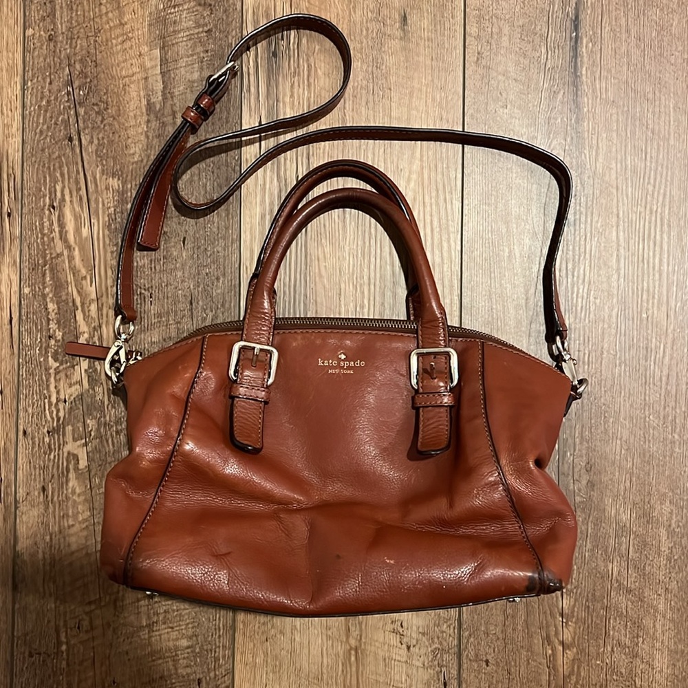 Kate Spade New York Brighton Park Small Sloan Satchel Bag, Dark Roast